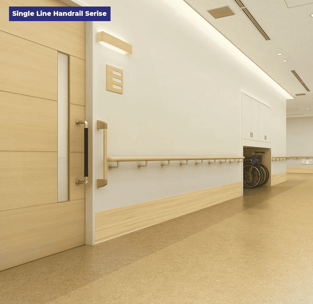 Single Line Handrail